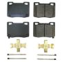 PowerStop 17-2363 PowerStop - Z17 Low-Dust Ceramic Brake Pads with Hardware