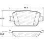 Stoptech 308.13140 Street Brake Pads - Rear
