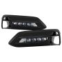 SPYDER 5086310 OEM LED Fog Lights W/OEM Fit Switch - Clear