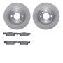 Dynamic Friction 6502-63539 Rotor Kit