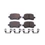 PowerStop 17-1028 PowerStop - Z17 Low-Dust Ceramic Brake Pads with Hardware