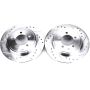 PowerStop AR8587XPR PowerStop Evolution Performance Drilled, Slotted & Plated Brake Rotor Pair