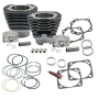 S&S Cycle 910-0227 99-06 BT 4 1/8in Bore Cylinder & Pistons Kit For Early Production S&S T117 Engine - WBlack