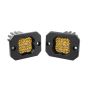 Diode Dynamics DD6478P Stage Series C1 LED Pod Pro - Yellow Flood Flush ABL (Pair)