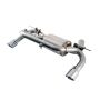 AWE Tuning 3010-32024 BMW F3X 335i/435i Touring Edition Axle-Back Exhaust - Chrome Silver Tips (90mm)