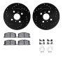 Dynamic Friction 8512-76157 Rotor Kit