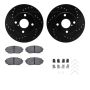 Dynamic Friction 8512-80015 Rotor Kit