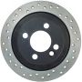 Stoptech 128.34094R Drilled Sport Brake Rotor