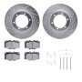 Dynamic Friction 7512-76009 Rotor Kit