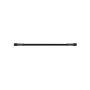 Goodridge 30365TB-BK 65in Universal Brake Line Assembly Black Hose w/Black Zinc Fittings