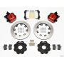 Wilwood 140-10207-R Combination Parking Brake Rear Kit 12.19in Red Civic / Integra Disc 2.39 Hub Offset