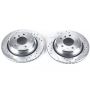 PowerStop EBR497XPR PowerStop Evolution Performance Drilled, Slotted & Plated Brake Rotor Pair