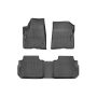 WEATHERTECH WEA441080-1-2 Black Front and Rear Flo orliners GMC Acadia/Acad