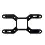 Nitrous Express 15728D CARB PLATE SOLENOID BRACKET FOR 4150 (4 solenoids)