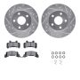 Dynamic Friction 7512-45050 Rotor Kit