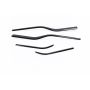 Putco 98564 17-20 Ford SuperDuty - Super Cab w/Towing Mirrors (ABS Window Trim) Tinted Window Trim Accents