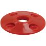 ALLSTAR PERFORMANCE ALL18432 Scuff Plate Plastic Red 4pk