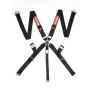 Racequip 742002 Black SFI CAMLOCK 5pt PU Lap Seat Belt