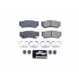 PowerStop Z23-1297 PowerStop - Z23 Daily Driver Carbon-Fiber Ceramic Brake Pads with Hardware Kit