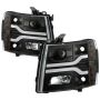 SPYDER 5087614 Projector Headlights - Black