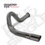 Diamond Eye Performance K5134S Diamond Eye KIT 5in DPF-BACK SGL SS 07.5-08 CHEVY 6 6L 2500/3500 PCKGD BX46X14X14OD EL-PL