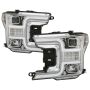 SPYDER 5086631 Projector Headlights - Sequential LED Turn Signal - Chrome