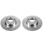 PowerStop EBR876XPR PowerStop Evolution Performance Drilled, Slotted & Plated Brake Rotor Pair