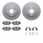 Dynamic Friction 4512-99074 Rotor Kit