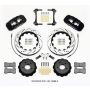 Wilwood 140-13886-D AERO6 Front Hat Kit 14.00 Drilled 2015-Up Mustang w/Lines