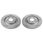 PowerStop EBR1015XPR PowerStop Evolution Performance Drilled, Slotted & Plated Brake Rotor Pair