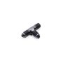 AEROQUIP AERFCM5124 Alum Run Tee #4 Flare 1/8in Black