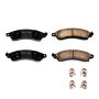 PowerStop 17-412 PowerStop - Z17 Low-Dust Ceramic Brake Pads with Hardware
