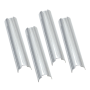 S&S Cycle 93-4107 3.500in Pushrod Cover Keeper Set - Chrome