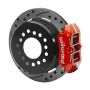 Wilwood 140-15604-DR Dynapro Low-Profile 11.00in P-Brake Kit Dust Seal 2.36in Offset - Drilled Red