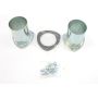 PATRIOT EXHAUST PEPH7246 Collector Reducers - 1pr 3-1/2in to 3-1/2in