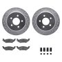 Dynamic Friction 7512-56046 Rotor Kit