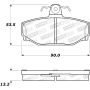 Stoptech 308.03910 Street Brake Pads