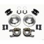 Wilwood 140-12214 D154 P/S Park Brake Kit Mopar/Dana 2.36in Off w/Snap Ring Brng