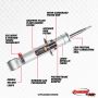 Rancho RS999838 RS9000XL Suspension Strut