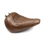 Mustang Motorcycle 83023 Mustang 18-21 Harley Fat Boy Wide Tripper Solo Seat Diamond Stitch - Brown