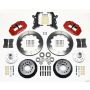 Wilwood 140-13630-R Narrow Superlite 6R Front Hub Kit 12.88in Red 60-68 Ford / Mercury Full Size / Galaxie
