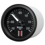 AutoMeter ST3111 Stack 52mm -1 to +2 Bar T-Fitting 0.187in Barb (M) Mechanical Boost Pressure Gauge - Black