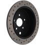 Stoptech 128.47029L 08-10 WRX Drilled Left Rear Rotor