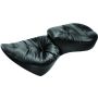 Mustang Motorcycle 75074 Mustang 84-06 Harley Standard Rear Tire Wide Touring 1PC Seat Regal - Black