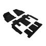 3D Maxpider 09-17 Chevrolet Traverse w Bucket 2nd Row Elegant 1st 2nd 3rd Row - Set (Black)