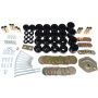 Energy Suspension 91-97 Toyota Land Cruiser FJ80 Body Mount Set w/ Hardware - Black