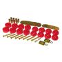 Prothane 59-64 Chevy Impala / Belair Body Mount Kit - Red