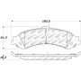 Stoptech 305.08340 Street Select Brake Pads - Front/Rear