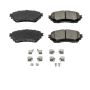 PowerStop 17-1711 PowerStop - Z17 Low-Dust Ceramic Brake Pads with Hardware