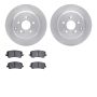 Dynamic Friction 6502-59405 Rotor Kit